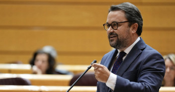 El portavoz adjunto del Grupo Parlamentario Popular y senador por Canarias, Asier Antona