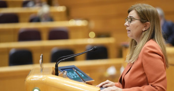 La senadora por Andalucía del Grupo Parlamentario Popular en el Senado, Teresa Ruíz-Sillero