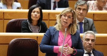 La secretaria general del Grupo Popular en el Senado y del Partido Popular de Navarra, Amelia Salanueva