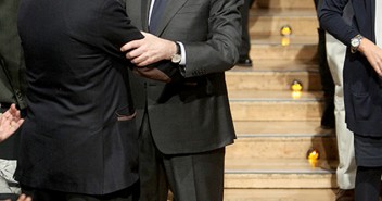 Mariano Rajoy entrando en el Plenario de la Convención Nacional