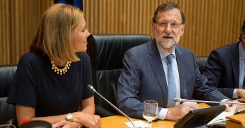 Mariano Rajoy preside la reunión Plenaria del Grupo Popular en el Congreso de los Diputados y en el Senado