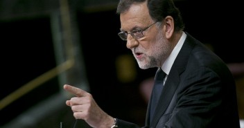 Mariano Rajoy durante la segunda jornada de la Sesión de Investidura