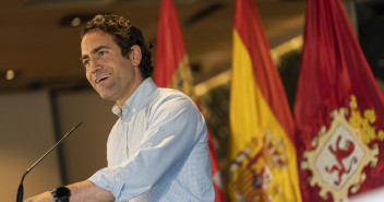Teodoro García Egea en el 15 Congreso Provincial del Partido Popular de León