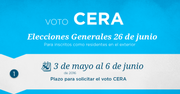 Cómo votar en las Elecciones Generales 2016 - CERA