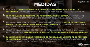 Medidas para asegurar la conciliación laboral y familiar