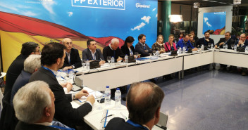 Reunión de la secretaria de Emigración del Partido Popular, Ana Vázquez Blanco, con el Consejo de Españoles Residentes en el Exterior