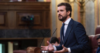 Pablo Casado en el debate de la Moción de la Censura