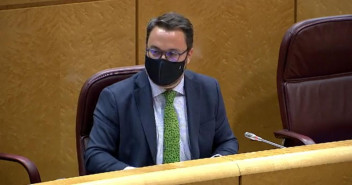 Asier Antona durante su intervención.