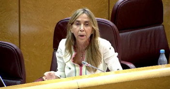 La senadora por Palencia, Carmen Fernández