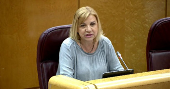 La portavoz del Grupo Popular en la Comisión de Políticas Integrales de la Discapacidad y senadora por Murcia, Violante Tomás