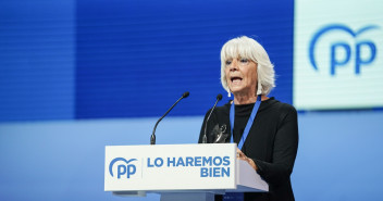 Teófila Martínez Hoy, en el XX Congreso Nacional del Partido Popular