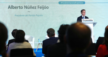 El presidente del Partido Popular, Alberto Núñez Feijóo