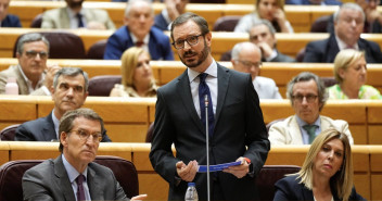 Javier Maroto durante su intervención.