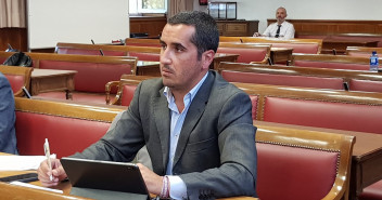 Borja Pérez Sicilia durante su intervención.