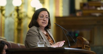 María Jesús Moro en el Pleno del Congreso