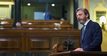 Miguel Ángel Paniagua en el Pleno del Congreso