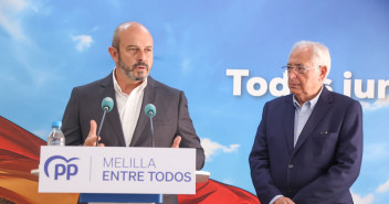 Rueda de prensa de Pedro Rollán y Juan José Imbroda 