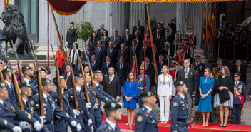 Alberto Núñez Feijóo acude a la jura de la Constitución por parte de la Princesa de Asturias
