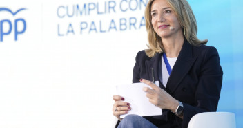 Alicia García en la Mesa de Portavoces en la 26 Interparlamentaria Popular