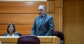 Fernando Gutiérrez en el Senado