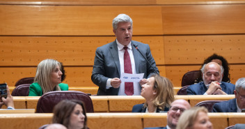 Miguel Ángel de la Rosa durante su intervención