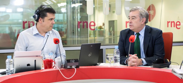 José Manuel Barreiro durante su entrevista en RNE 