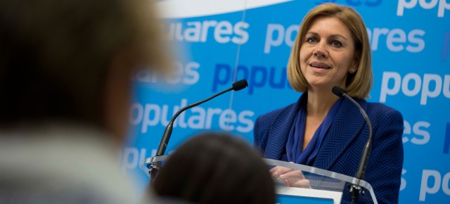 Mª Dolores de Cospedal preside la Junta Directiva PP Pamplona