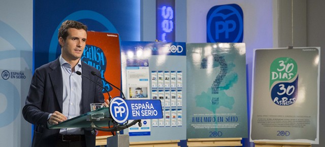 Pablo Casado presenta la campaña para las elecciones generales 