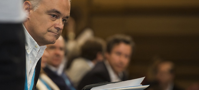 El portavoz del PP y vicepresidente primero del Grupo PPE en el Parlamento Europeo, Esteban González Pons