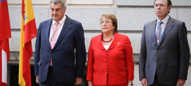 Visita de Estado de la Presidenta de Chile al Congreso. Fuente: Congreso de los diputados