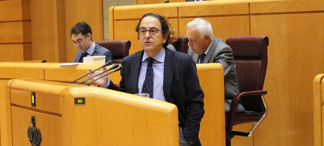 El senador popular, Luis Aznar