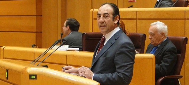 El senador por Extremadura, Diego Sánchez Duque