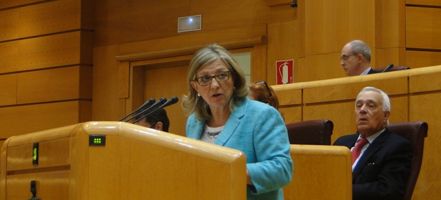 La senadora popular, Marina Moya