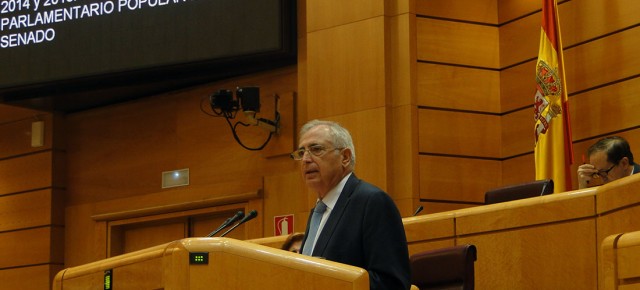 Juan José Imbroda en el Senado