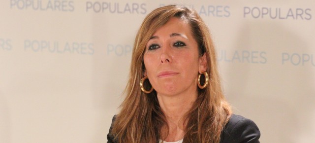 Alícia Sánchez-Camacho durante su intervención