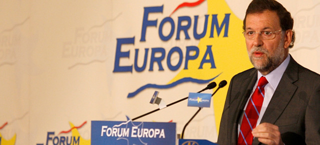 Mariano Rajoy en Forum Europa