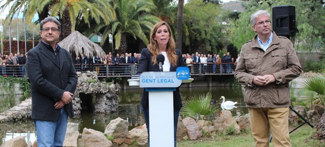 Enric Millo, Alícia Sánchez-Camacho y Jordi Cornet