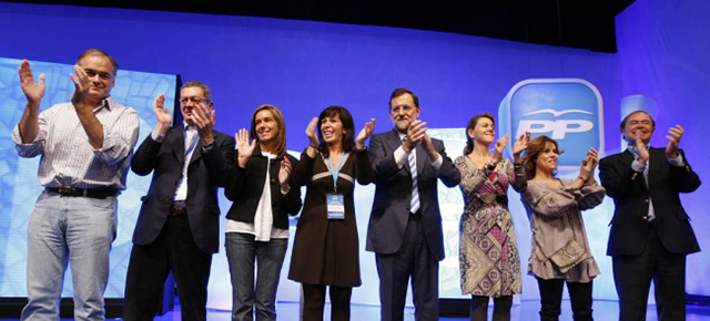 Sesión de Clausura de la Convención Nacional del PP: Foto de familia