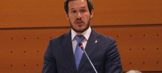 El senador del GPP por La Palma, Mariano Hernández Zapata