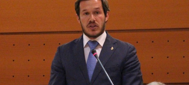 El senador del GPP por La Palma, Mariano Hernández Zapata