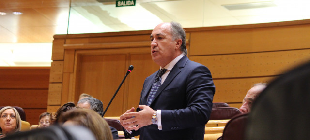 José Ignacio Landaluce en el Senado