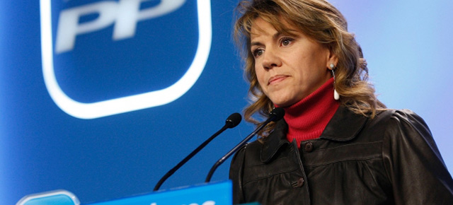 Rueda de prensa de María Dolores de Cospedal