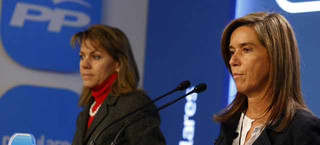 María Dolores de Cospedal y Ana Mato