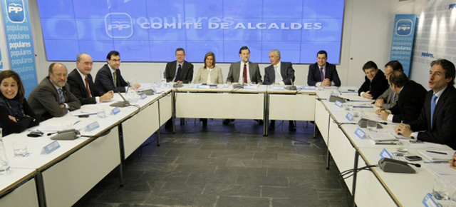 Reunión del Comité de Alcaldes del PP