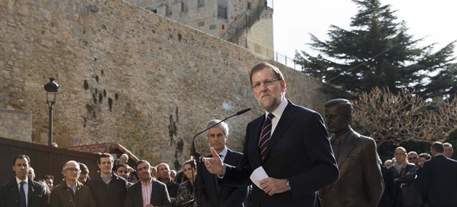 El presidente del Gobierno y del Partido Popular, Mariano Rajoy