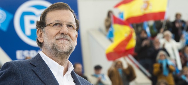 El presidente del Gobierno y del Partido Popular, Mariano Rajoy