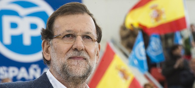 El presidente del Gobierno y del Partido Popular, Mariano Rajoy