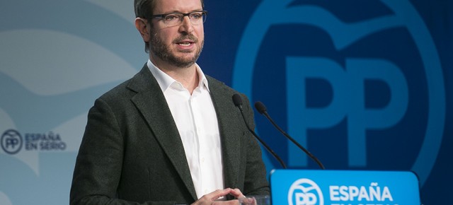 El vicesecretario de Sectorial del PP, Javier Maroto