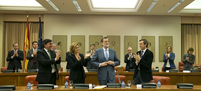 Mariano Rajoy preside la Plenaria del Grupo Popular en el Congreso