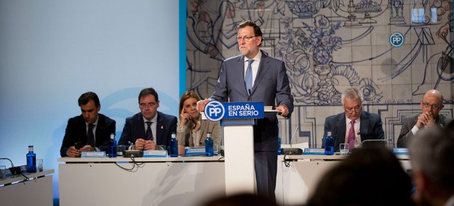 Mariano Rajoy durante su intervención en Cuenca